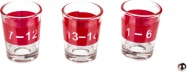 Produktbild Ootb Out of the blue Electronic Alcoholic Game Roulette with 6 Shot Glasses, Multi-Coloured, D: ca. 26,5