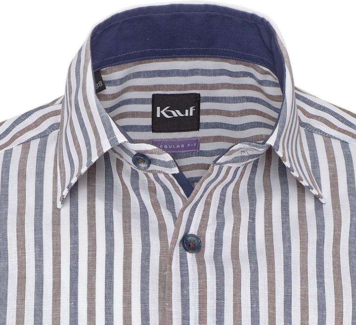 Immagine prodotto Kauf "Bari Kent regular fit Kurzarm mit Kontrast mit Leinen" (L)