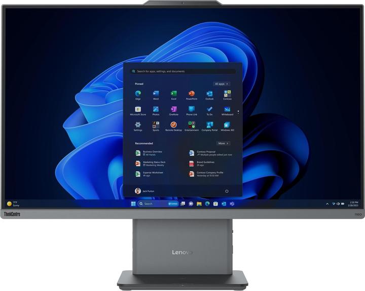 Produktbild Lenovo ThinkCentre neo 50a 27 Gen 5 (512 GB, 16 GB, Intel Core i7-13620H)
