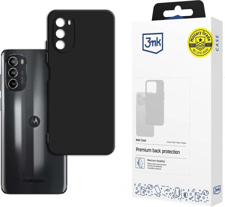 Produktbild 3MK Motorola Moto G82 5G - Matt Case black (Motorola Moto G82 5G)