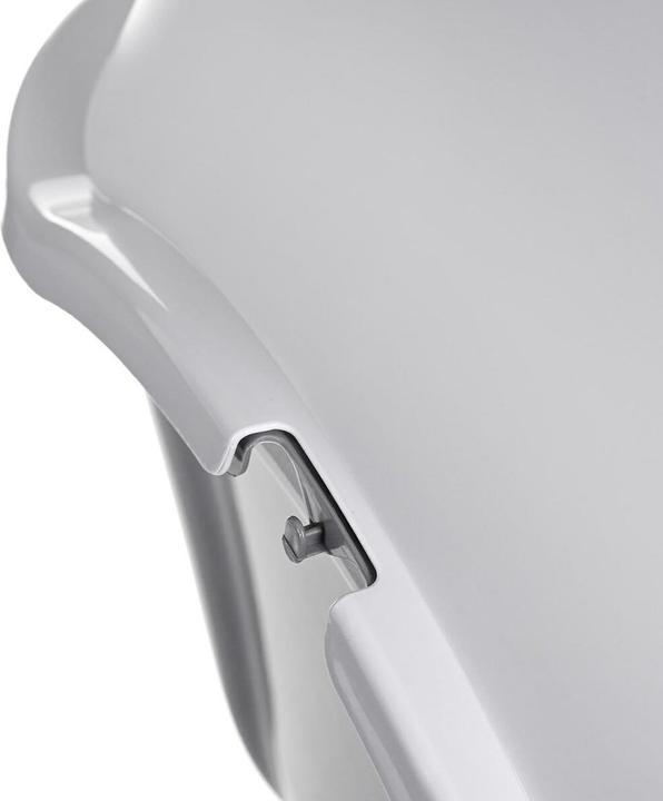 Actual product image Diamentiq kuweta BAILA jasnoszary/ciemnoszary - kuweta dla kota (Cat litter tray open)