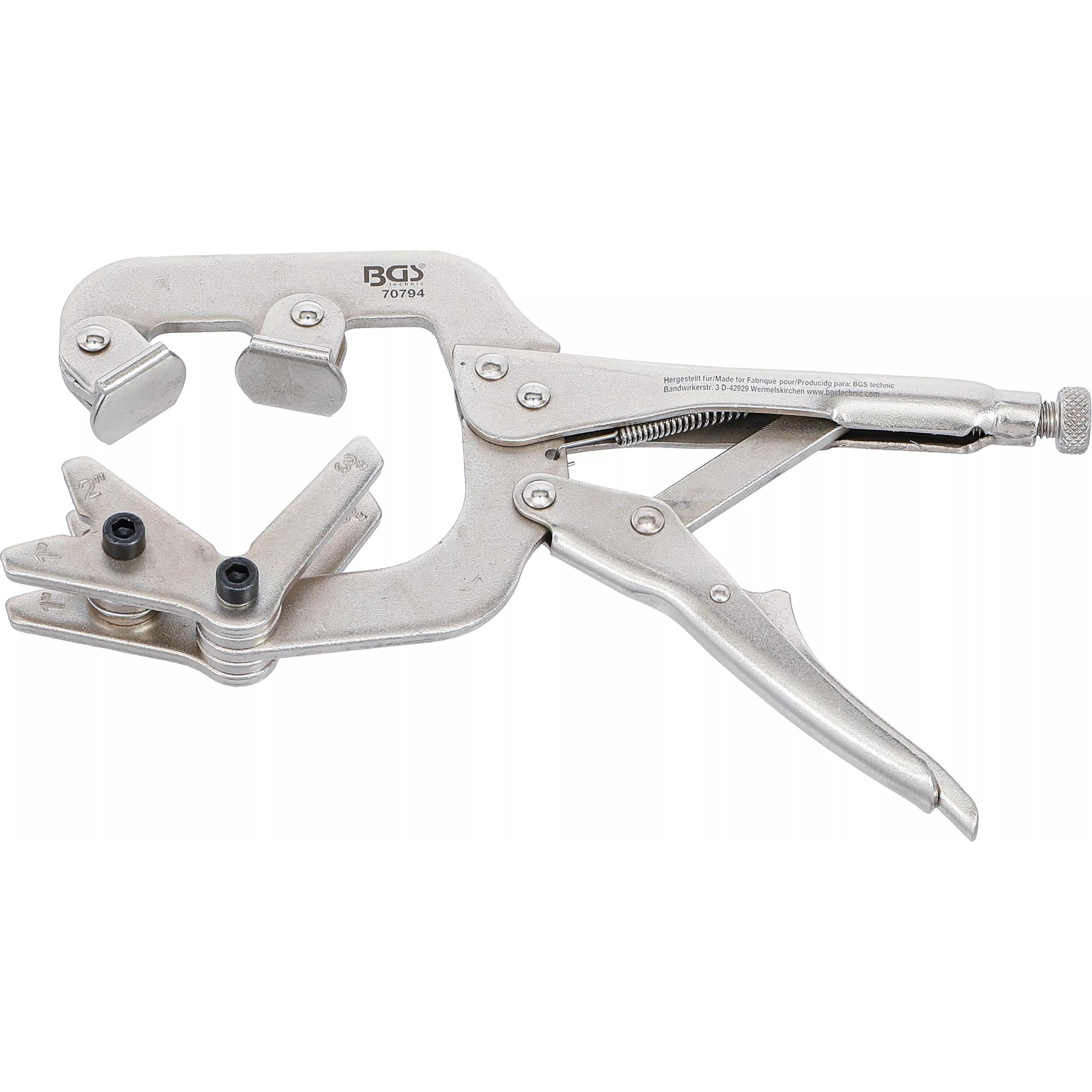 BGS, Pinza, Pince étau de soudeur pour tuyaux 250 mm (250 mm)