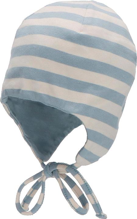 Produktbild Sterntaler Mütze gestreift Hellblau Gr. 39 (39)