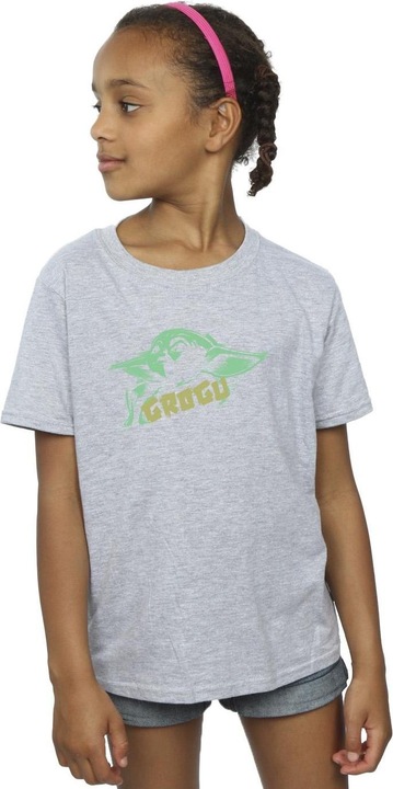 Produktbild Star Wars The Mandalorian Grogu The Child Splat TShirt Mädchen (152, 158)