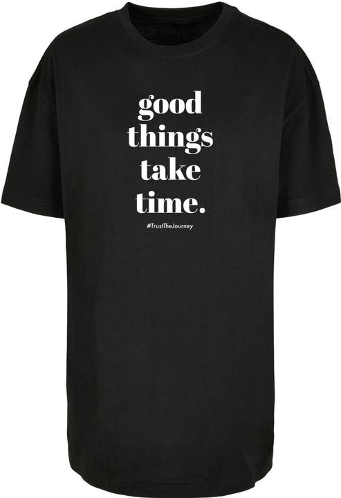 Produktbild Merchcode Ladies Good Things Take Time Oversized Boyfriend Tee - 118421 (L)