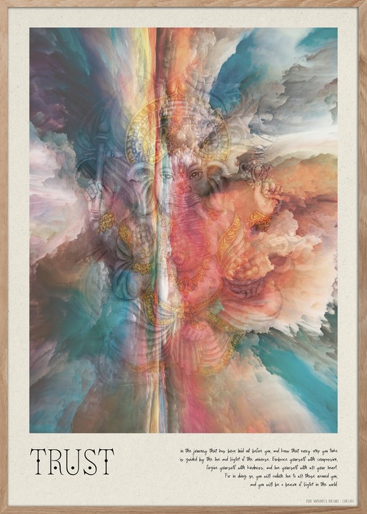 Image du produit ChiCura Affiche Trust (70 x 100 cm)