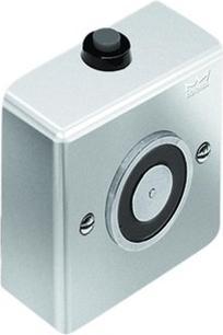 Produktbild Dormakaba Elektromagnet EM 500 A 24V AC/DC Edelstahl-Design f.Aufputz-Wandmontage (Objekttür, Indoor)