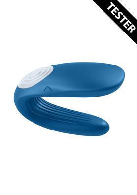 Produktbild Satisfyer Double Whale Partner Vibrator - Blue - Tester
