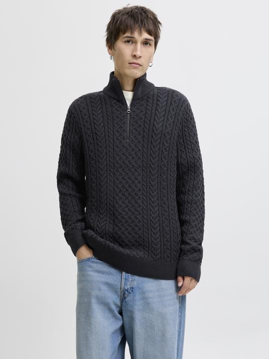 Actual product image Jack & Jones Jprblusean Knit Cable Half Zip Sn (XS)