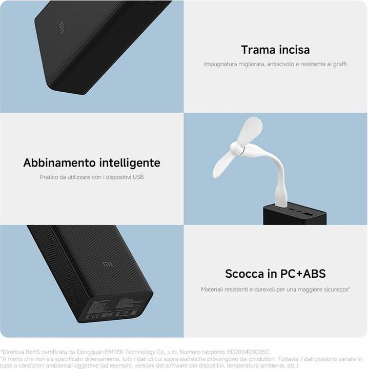 Actual product image Xiaomi 18W Power Bank (30000 mAh, 18 W, 111 Wh)