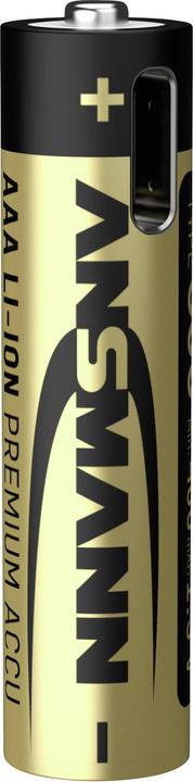 Produktbild Ansmann 1311-0031 Micro (AAA)-Akku Lithium 400 mAh 1.2 V 8 St. (8 Stk., AAA, 400 mAh)