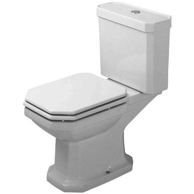 Duravit, WC Deckel, Stand-WC 1930 tief, 355x665mm Abgang senkrecht weiss WG