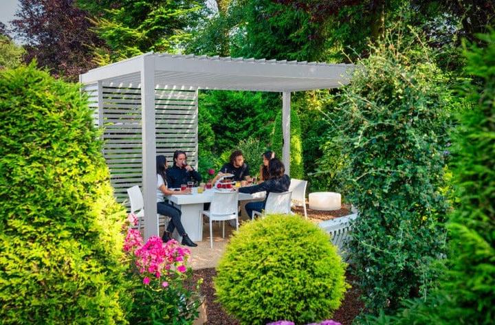 Colibri Pergola Pavillon Pemium Alu Bioclimatique 300x300cm