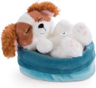 Actual product image NICI 47890 Sleeping Pets Puppy Cocker Spaniel 12cm in Basket (8 cm)