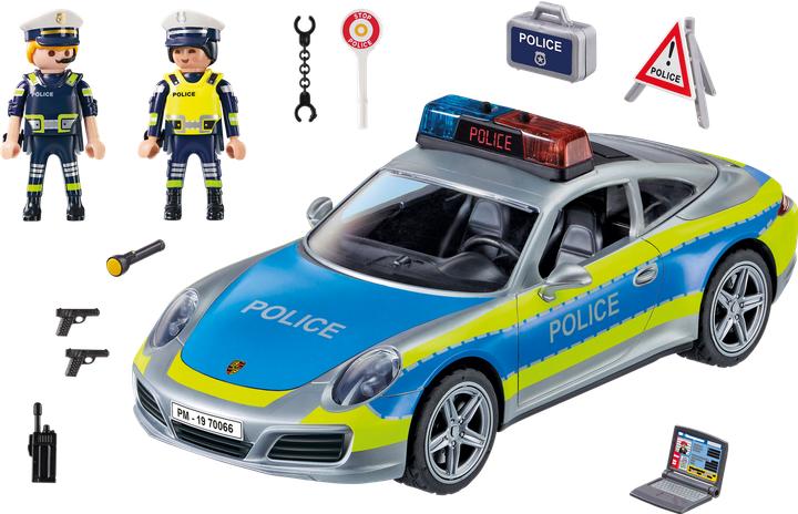 Produktbild Playmobil Porsche 911 Carrera 4S Police (70066, Playmobil Porsche)