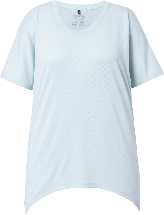Actual product image Ulla Popken Quick Drying Pointed Hem Stretch Fit Tee (50, 52)