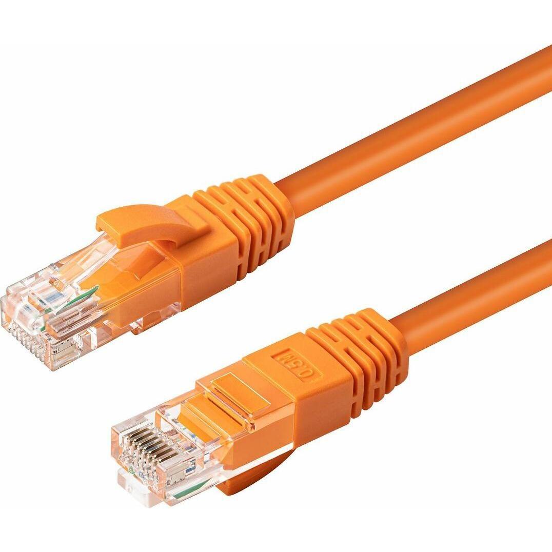 MicroConnect CAT6A UTP 10m Orange LSZH (U/UTP, CAT6a, 10 m), Netzwerkkabel
