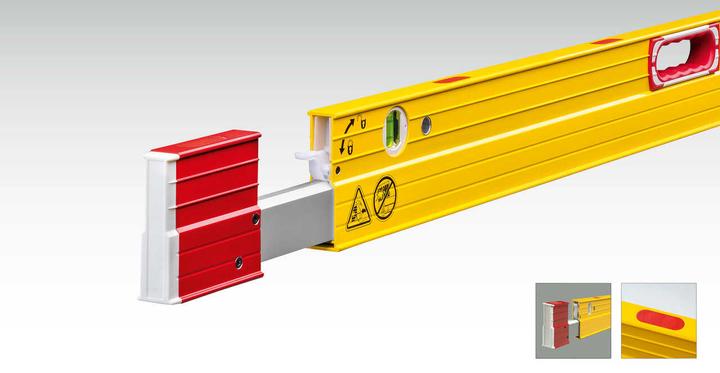 Actual product image Stabila Telescopic spirit level Type 106 TM 216 Rare earth magnetic system (379 cm)