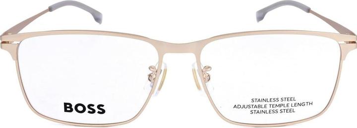 Actual product image Hugo Boss Gold Rectangle Optical Frames (no correction)