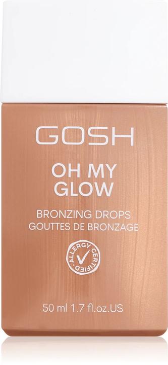 Gosh Oh My Glow bronzer liquido - 50 ml (Lumière du soleil, Contour)
