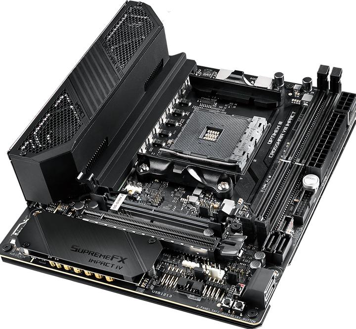 Produktbild ASUS ROG Crosshair VIII Impact (AM4, AMD X570, Mini-DTX)