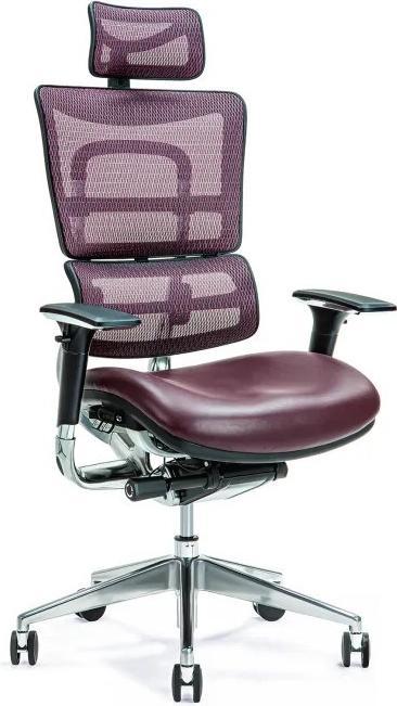 Produktbild Bemondi Ergonomischer Bürostuhl ERGO 800 Pflaume