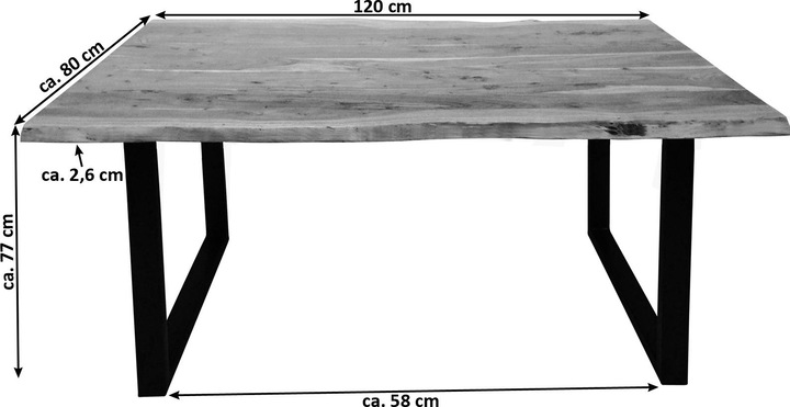 Actual product image SAM Ashley (120 x 80 x 77 cm)