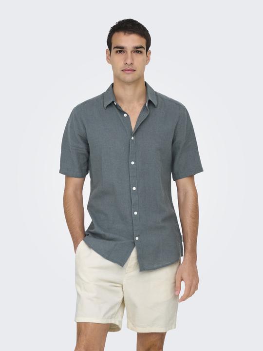 Immagine prodotto Only & Sons Onscaiden Life Ss Solid Linen Shirt Noos (XS)