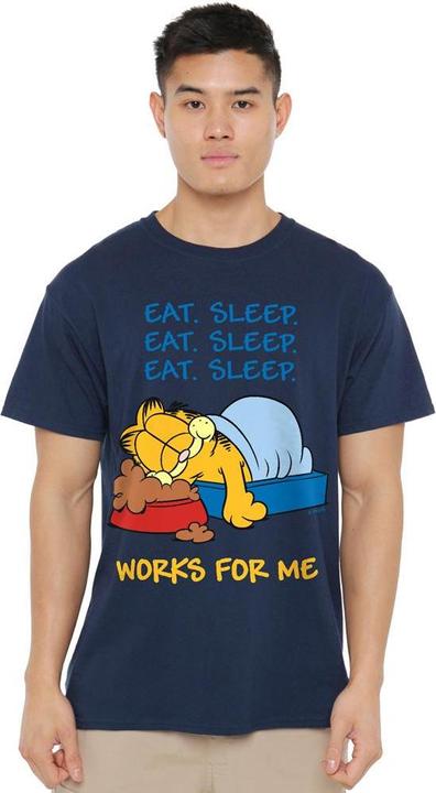 Produktbild Garfield Works For Me TShirt (5XL)