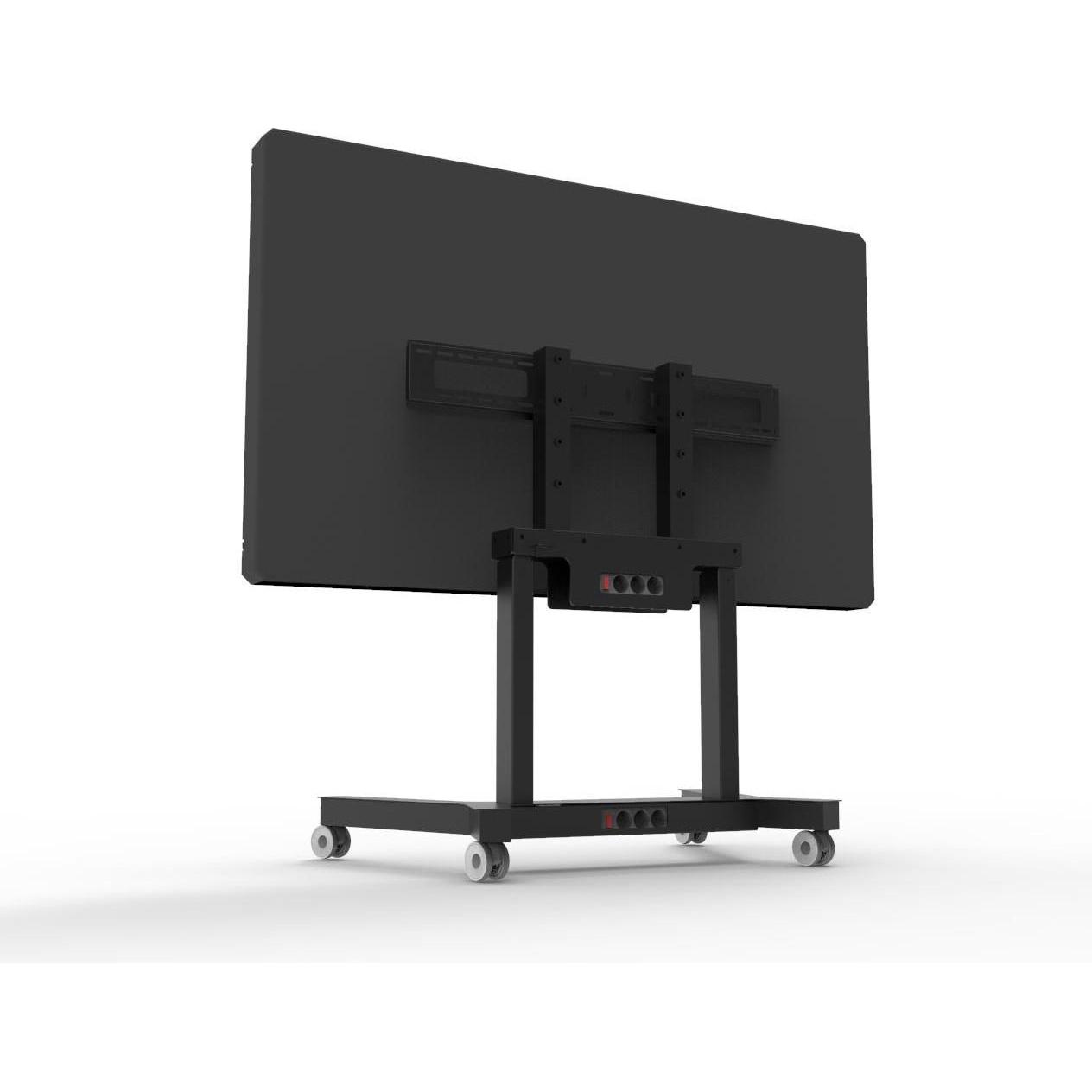 Vivolink Mobile Motorised TV/LFD (Standfuss, 100", 160 kg), TV Wandhalterung, Schwarz