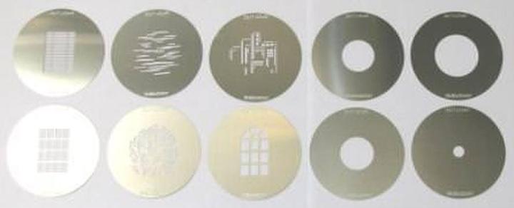 Elinchrom Set Of 10 Gobos 85mm For Zoom Spot (EL26483) (Divers)