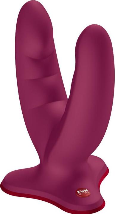 Fun Factory - Ryde Double Dildo Wine Red