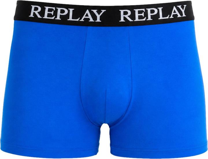 Immagine prodotto Replay Trunk BOXER Style 01/C Basic Cuff Logo im 2er Pack (XL, Confezione da 2)