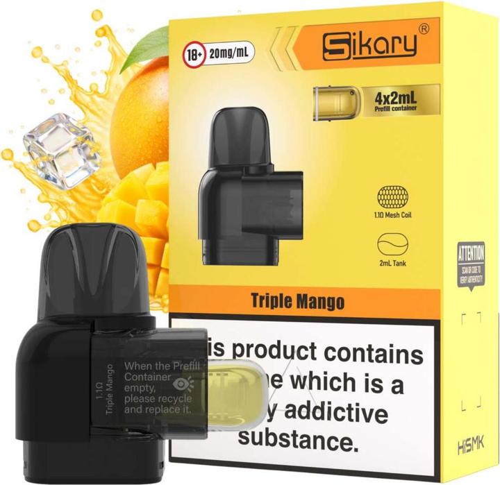 Immagine prodotto Sikary S10000 Pod - Triple Mango (Mango)