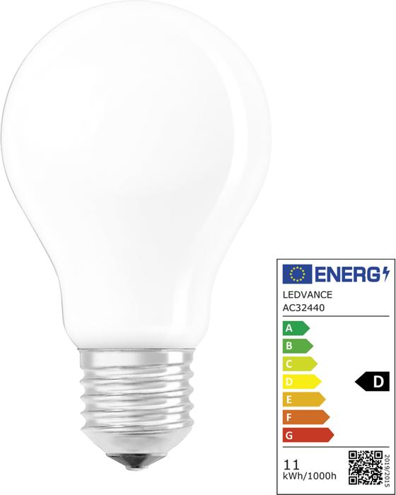 Produktbild Osram Led Retrofit Classic A (E27, 11 W, 1521 lm, 1 x, D)