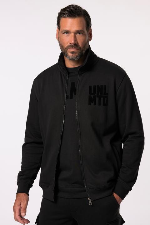 Immagine prodotto Jay-Pi Giacca di felpa per il fitness con collo alto, disponibile fino alla tg. 7XL (7XL)