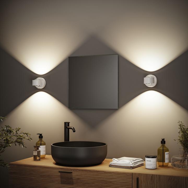 Produktbild Paulmann LED Akkuwandleuchte Zorik IP44 dimmbar 2700K 100mm 2x1.1W (220 lm)