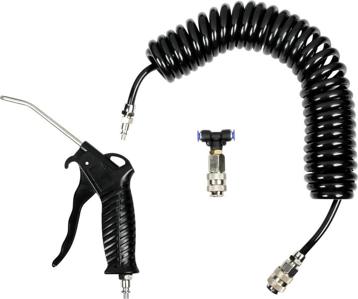 Image du produit ProPlus Pistolet à air + tuyau spiralé 5 m