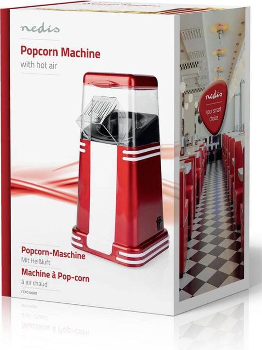 Image du produit Nedis FCPC100RD Machine à pop-corn