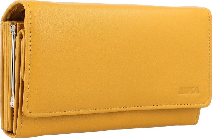 Actual product image Mika Ladies' wallet yellow/yellow