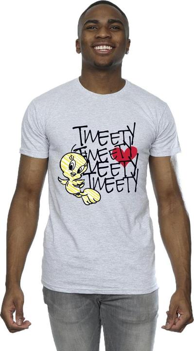 Produktbild Looney Tunes Tweety Love Heart TShirt (XXL)