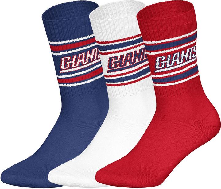 Produktbild NFL Socken Sportlich Stretch 3Pack Crew Socks (3er Pack, 43 - 46)