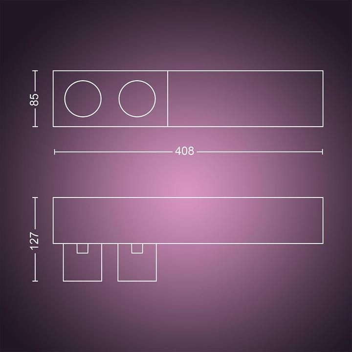 Actual product image Philips Hue Centris (1410 lm, GU10)