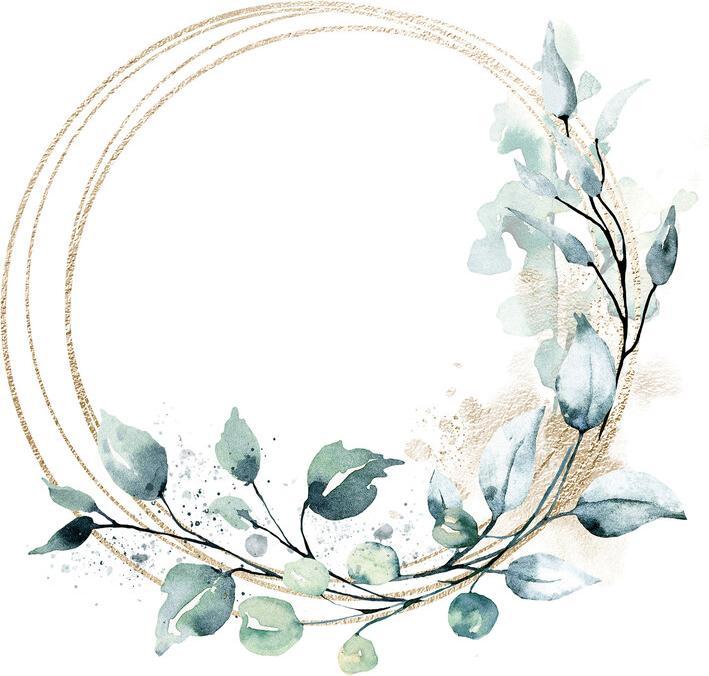 Golden Leaves Wreath