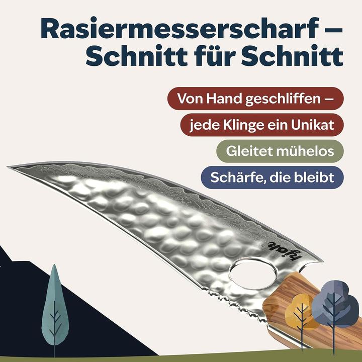 Produktbild Kjøk Damastmesser Kochmesser