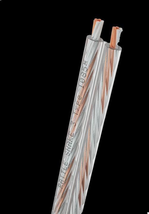 Actual product image Oehlbach D1C353 Loudspeaker cable 2 x 3 mm² Transparent 1 pc. (10 m, 3 mm²)