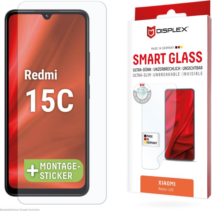 Produktbild Displex Smart Glass (1 Stück, Xiaomi Redmi Note 15)