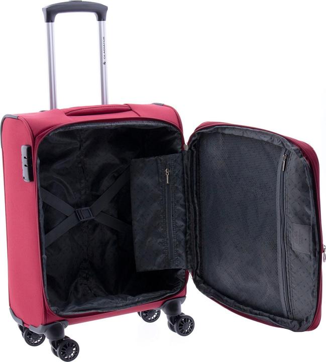 Image du produit Gladiator 2000 4 roues trolley cabine 55 cm avec soufflet extensible (36 l)