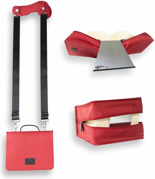 Actual product image Barth & Bauer SKIN bag BASIC size XL (Habersack) ruby-red