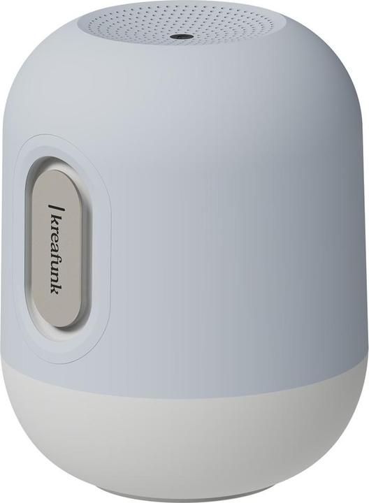 Kreafunk Enceinte Bluetooth et lampe "Glowie" bleu (15 h)